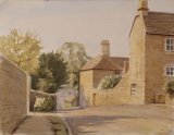 224 Back Lane Collyweston Watercolour 38 x 29 £125.00