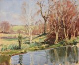 517 Washbrook Holcot Oil 30 x 25 £150.00