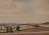 650 Old Shepherds House Maidwell Watercolour 44 x 31 £200.00