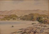 695 White Sands of Morar Watercolour 37 x 26 £150.00