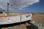 Boat on Aldeburgh beach