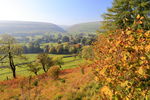Arncliffe, Littondale Autumn view of Arncliffe, Littondale