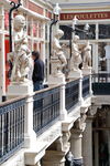 19th-century shopping arcade; Passage Pommeraye; Nantes, sculptures