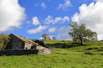 Barn, Pike Lane, Langcliffe Old drystone barn at Pike Lane, Langcliffe