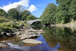 Stainforth Bridge Packhorse bridge over River Ribble at Stainforth