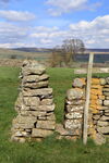 Drystone stile, Aysgarth, Ribblesdale