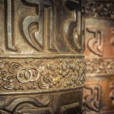 Prayer Wheels at Great Stupa Bendigo