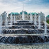 Cascade Belvedere Palace Vienna