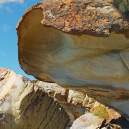 Rock Formation Bruny Island Tasmania