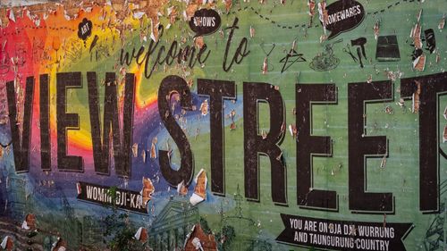 View Street Mural Bendigo Australia
