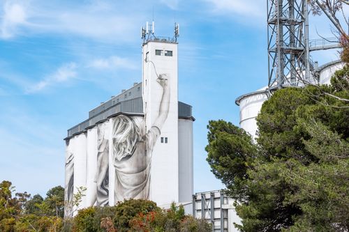 Silo Art at Coonalpyn SA