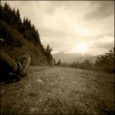 Pinhole Image, near Morzine