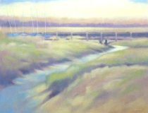 Towards Blakeney Bridge.