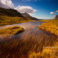 Sgurr nan Gillean in Summer, Skye