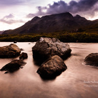 Cloud on Sgurr nan Gillean, Skye