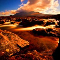 Cuillin Sky Crossing Water, Isle of Skye