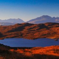 Loch Dhughaill and the Cuillin