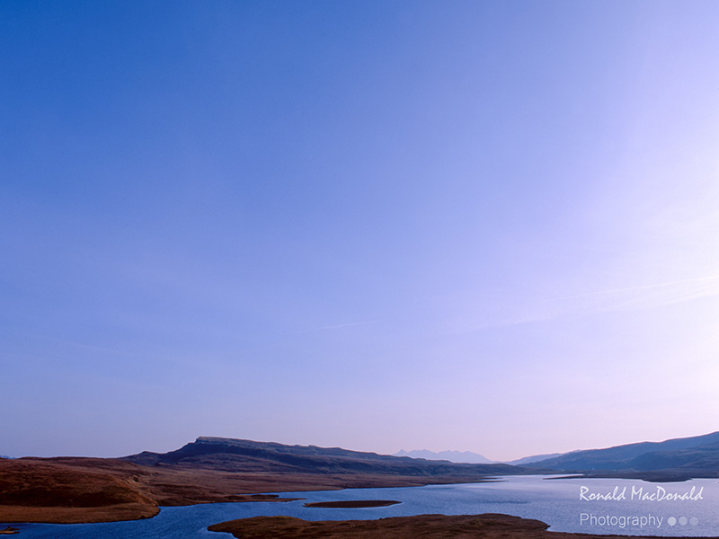 Loch Leathan and the Cuillin, Isle of Skye