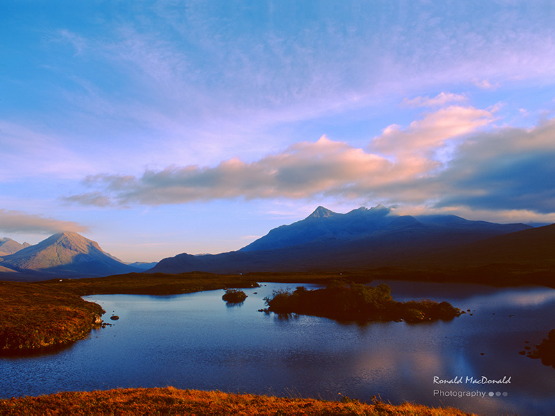 Marsco and the Black Cuillin, Isle of Skye