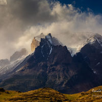 Angry Sky over Los Cuernos
