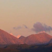 The Red Cuillin and Blaven