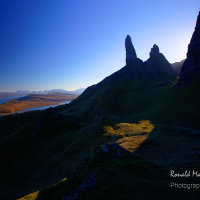 Silhouette of the Old Man of Storr, Isle of Skye