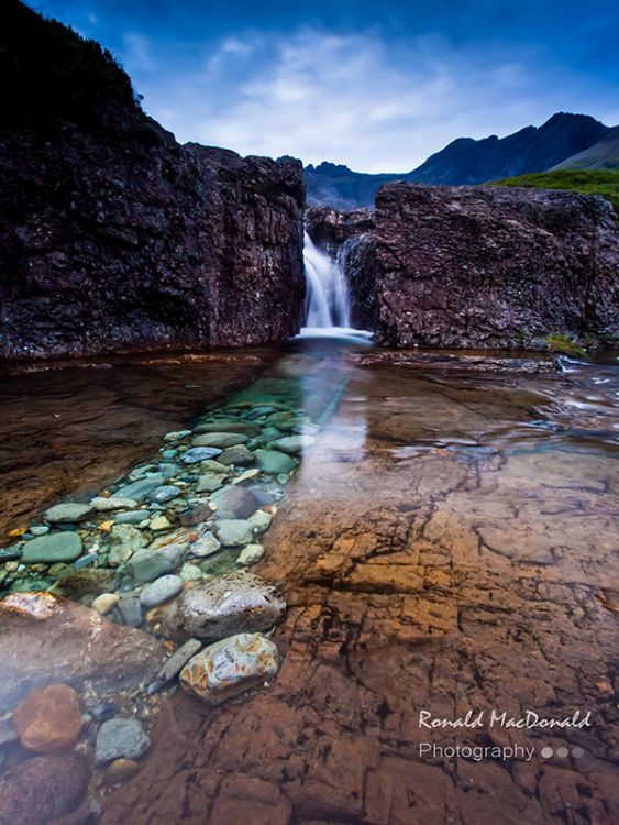 Summer Cascade Fairy Pools