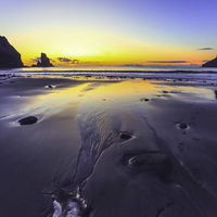 Talisker Bay Footsteps