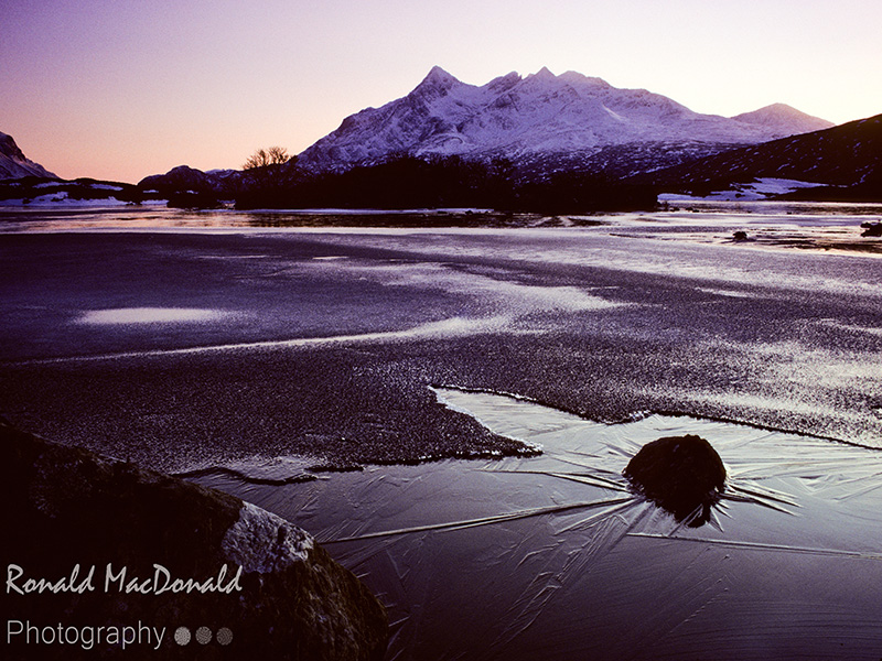 The Black Cuillin and the Black Ice, Isle of Skye