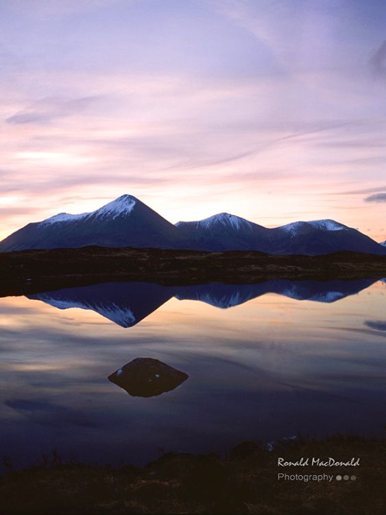 The Red Hills at Dawn, Isle of Skye