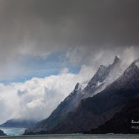 Glaciers Grey and Olguin Chile