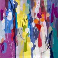 22" square ‘Carnevale II’