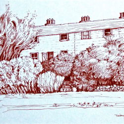 Coastguard Cottage from Sea