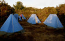 Our first camp in early morning light