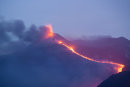 Etna erupting