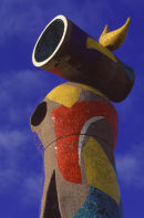 Miro sculpture.