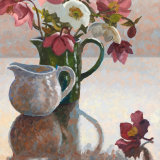 Backlit Hellebores SOLD