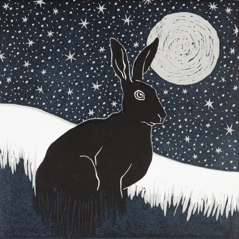 Stargazing Hare SOLD