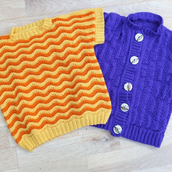 Girls Cardi and Top
