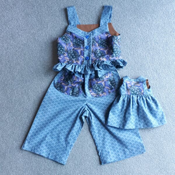 Matching girl & doll outfits