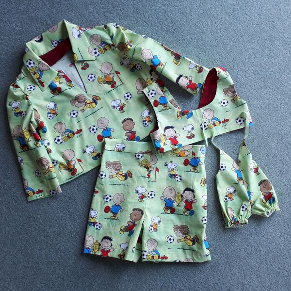 Matching girl & doll summer clothes