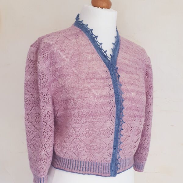 Rosebud Button Up Sweater