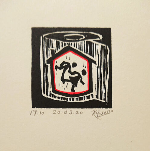 Small un framed print - 20.03.20