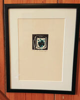 Small framed print - 20 Seconds - hand wash graphic on loo roll