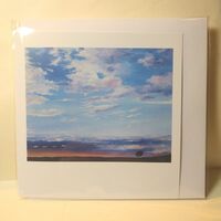 Dartmoor Dusk greetings card in cellophane wrapper