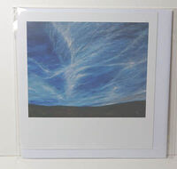 Huge Helicordal Sky greetings card in cellophane wrapper