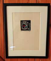 Imbalance framed Small framed print - Imbalance - home and screen graphic on loo roll