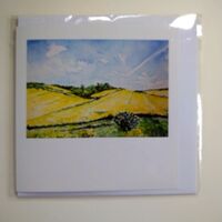 Late Spring - North Deovn Card greetings card in cellophane wrapper