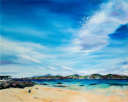 clouds over Iona