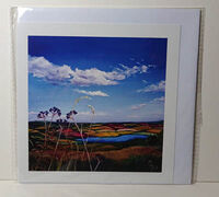 September South Hams greetings card in cellophane wrapper